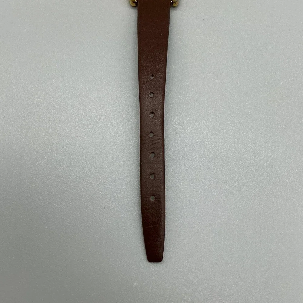 Vintage Disney Lorus Mickey Mouse Watch 34mm Musical Leather V421-0020